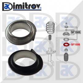 Тампон предна пружина Citroen Berlingo C4 DS4 DS5 Peugeot 3008 307 308 5008 Partner RCZ